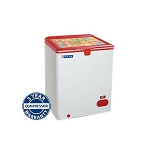 blue star glass top deep freezer 300 ltr price